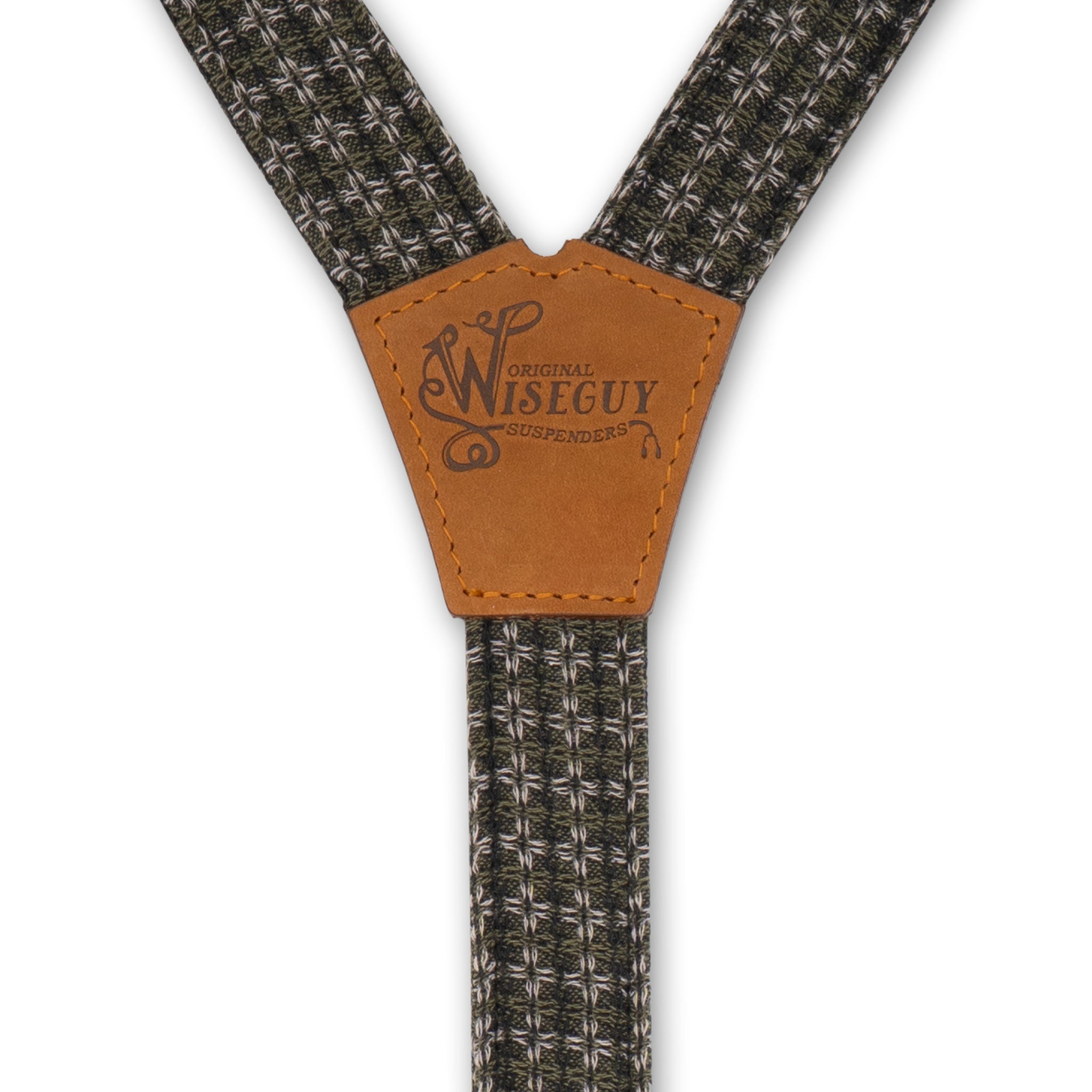 Cotton The Marauder Green Slim Suspenders No. G7212