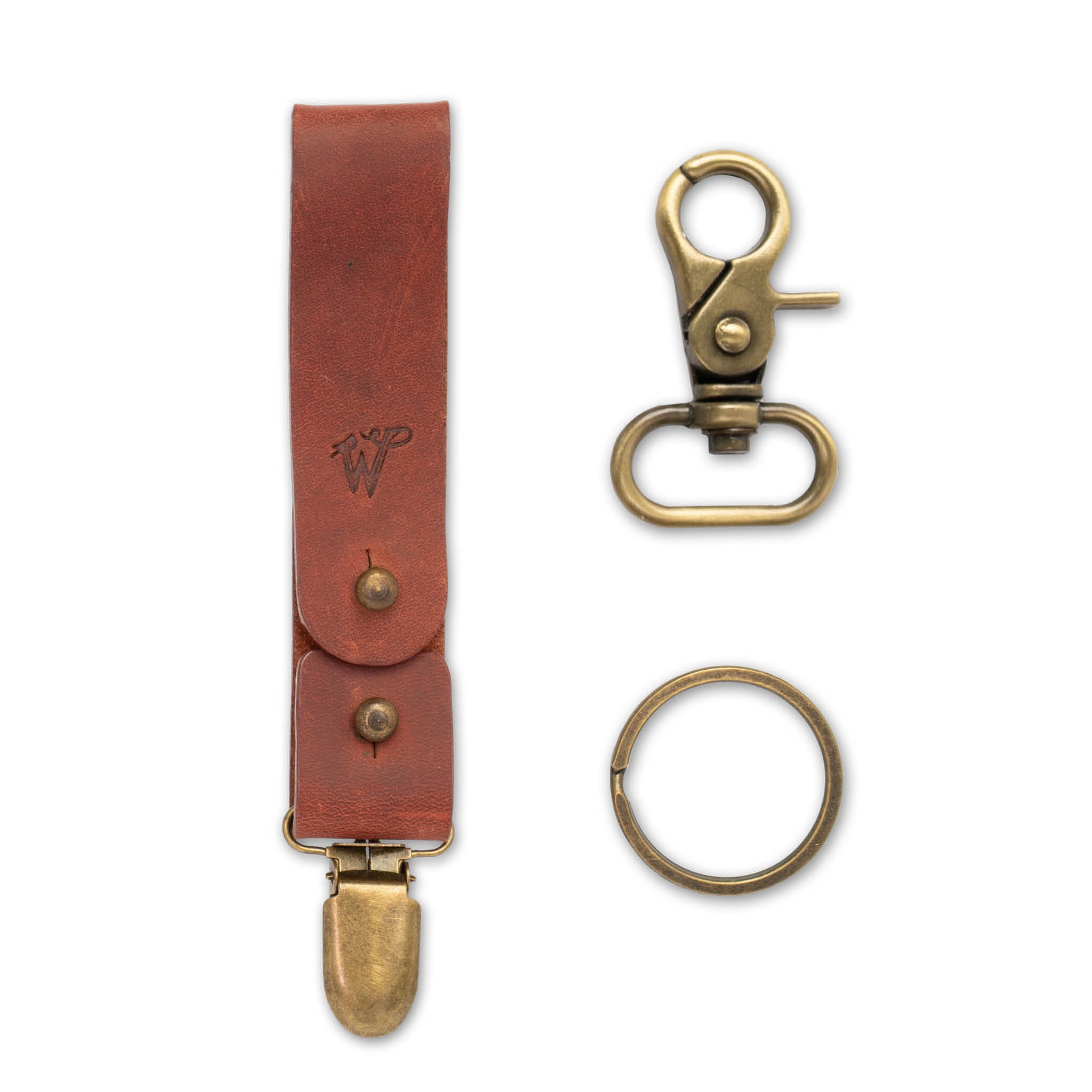 Keyring / Hat-holder Leather No. A8010