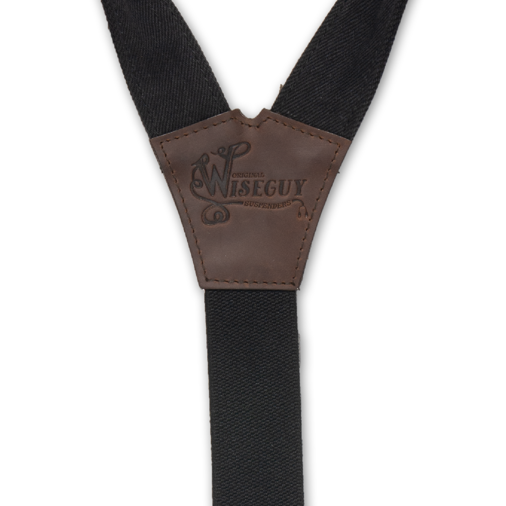 Duck Black Wide Suspenders No. C6012