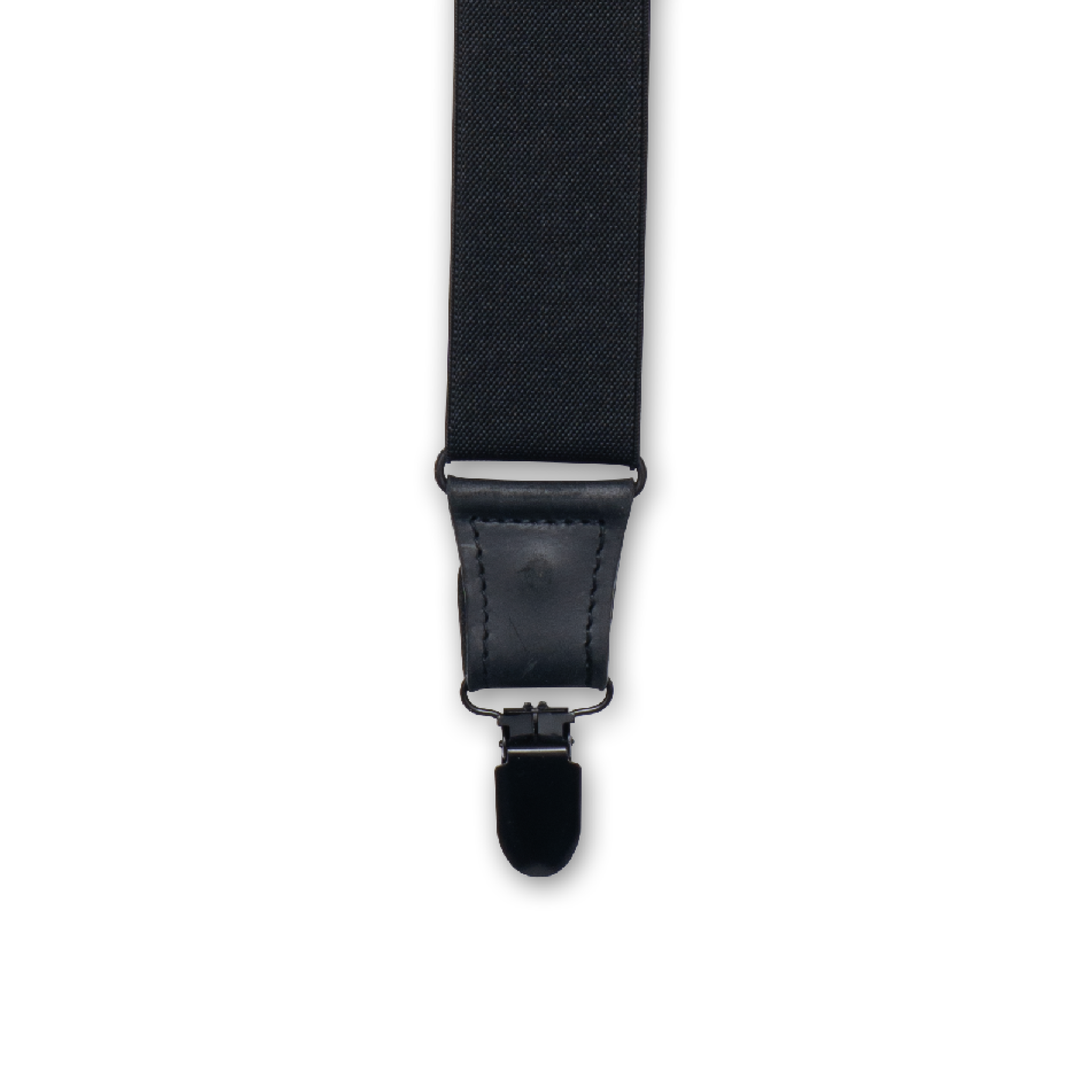 Essential All Black Wide Suspenders No. E5010