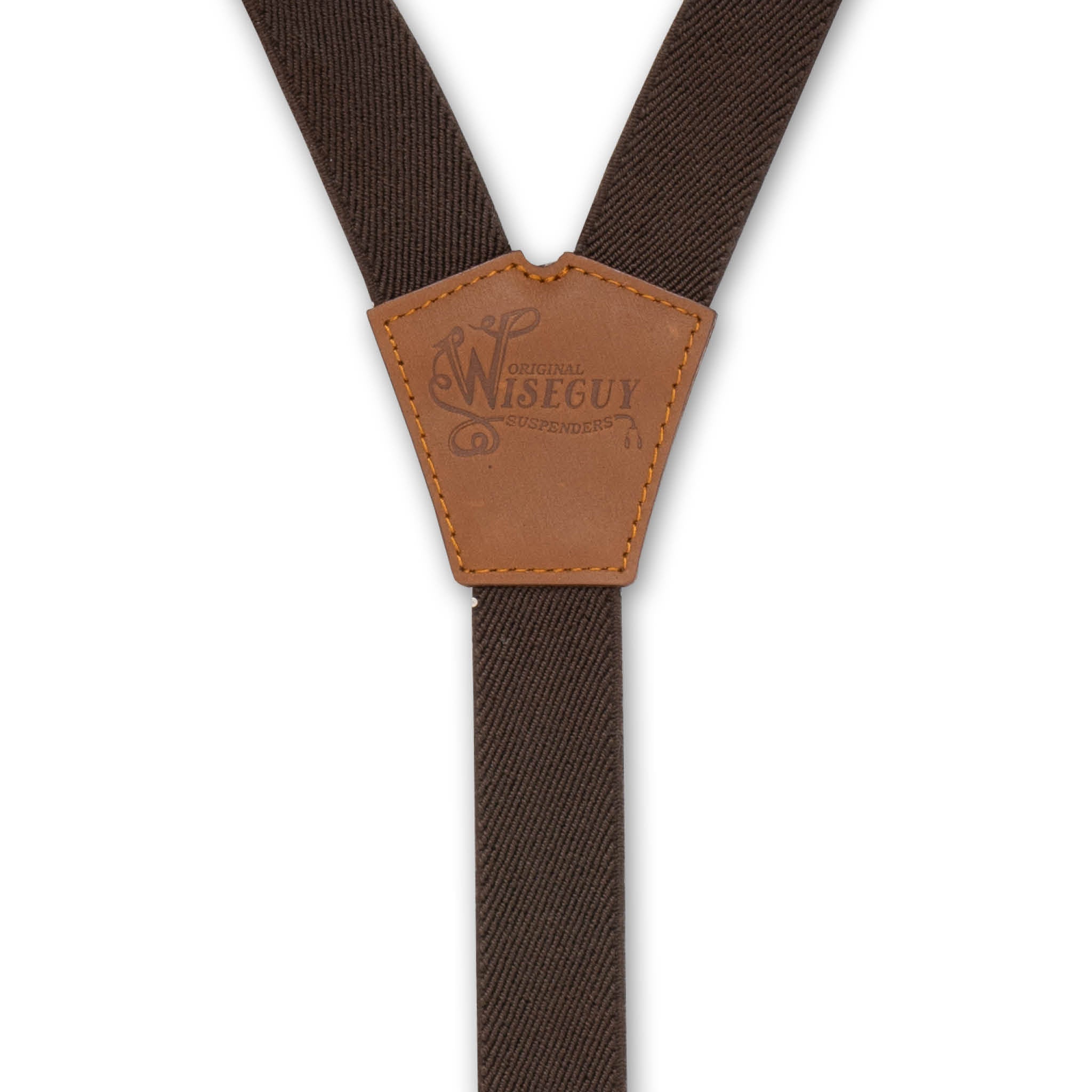 Essential Brown Slim Suspenders No. E5019