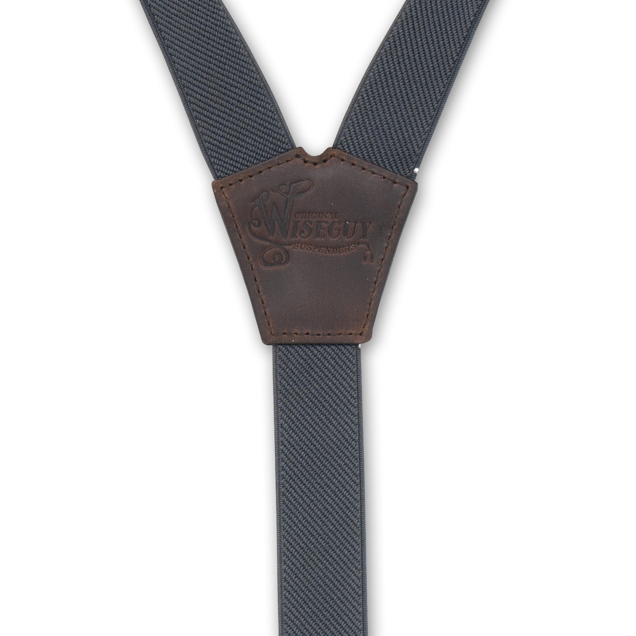 Essential Gray Slim Suspenders No. E5025