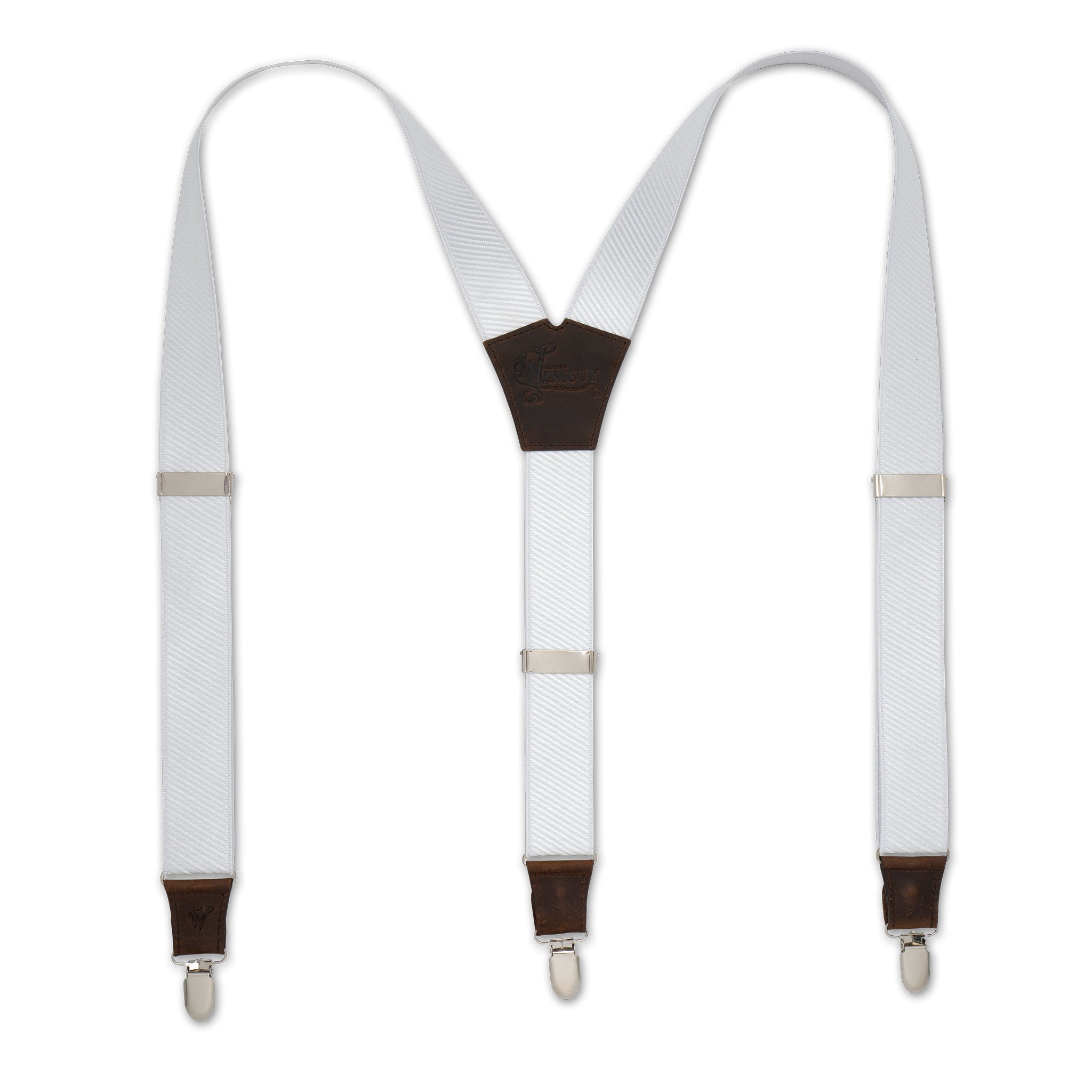 Essential Snow White Wide Suspenders No. E5037