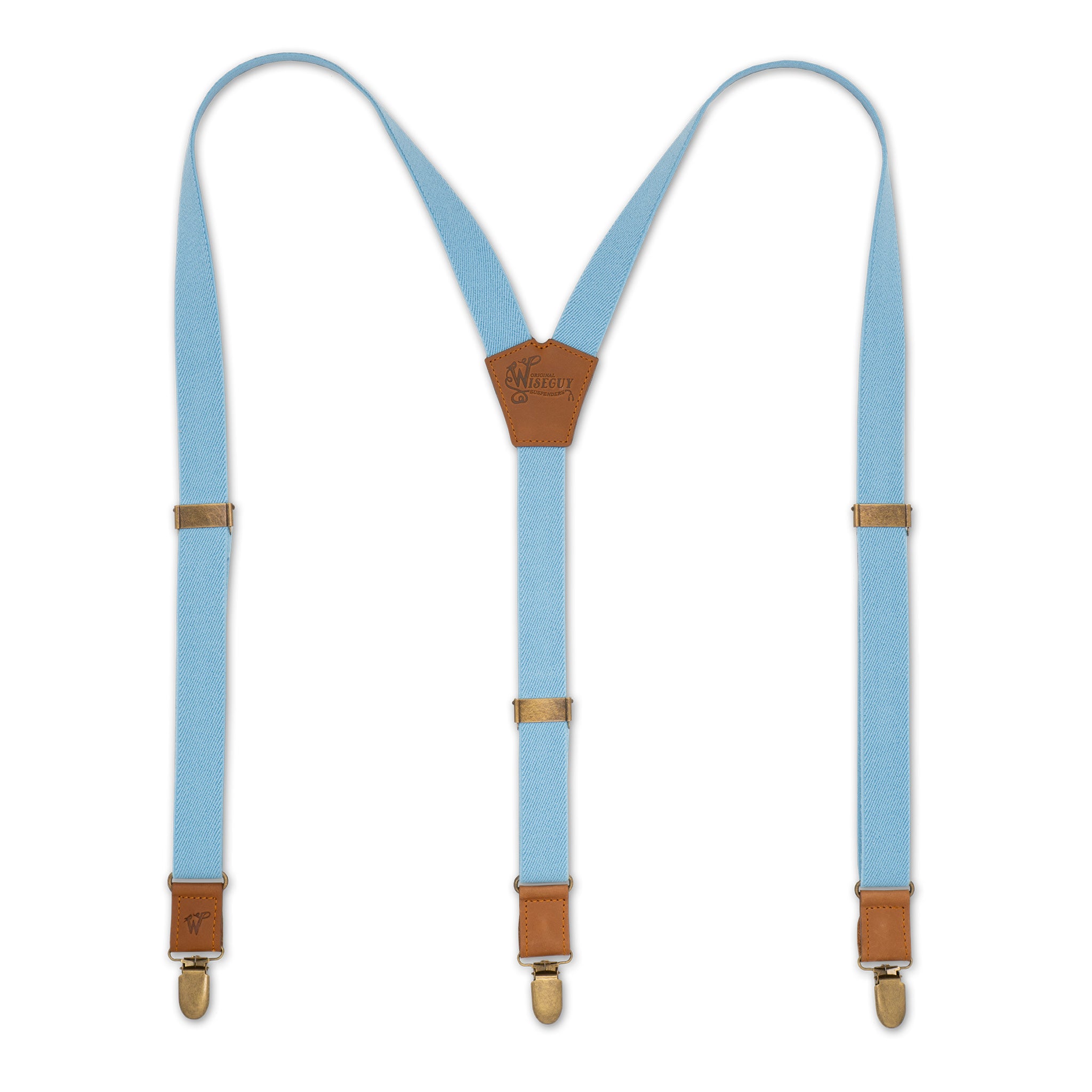 Essential The Sky Blue Slim Suspenders No. E5045