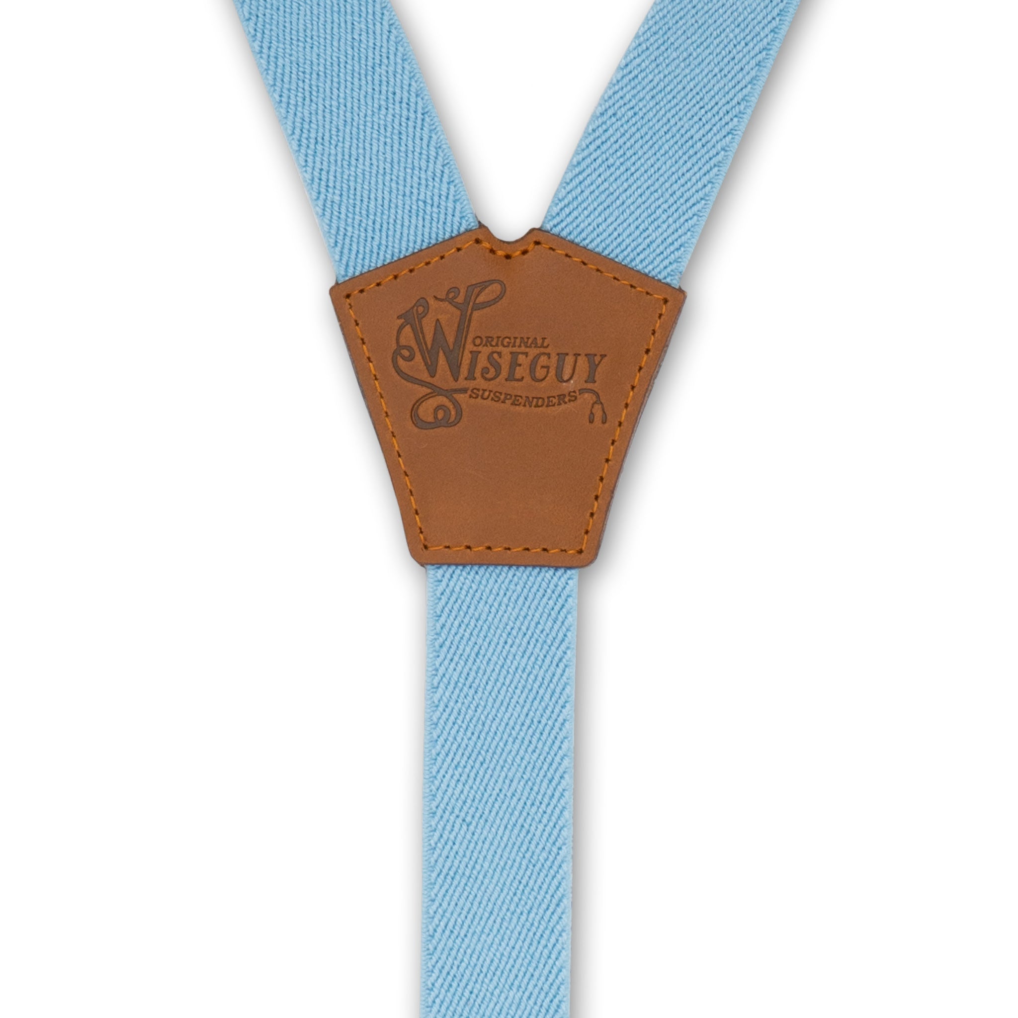 Essential The Sky Blue Slim Suspenders No. E5045