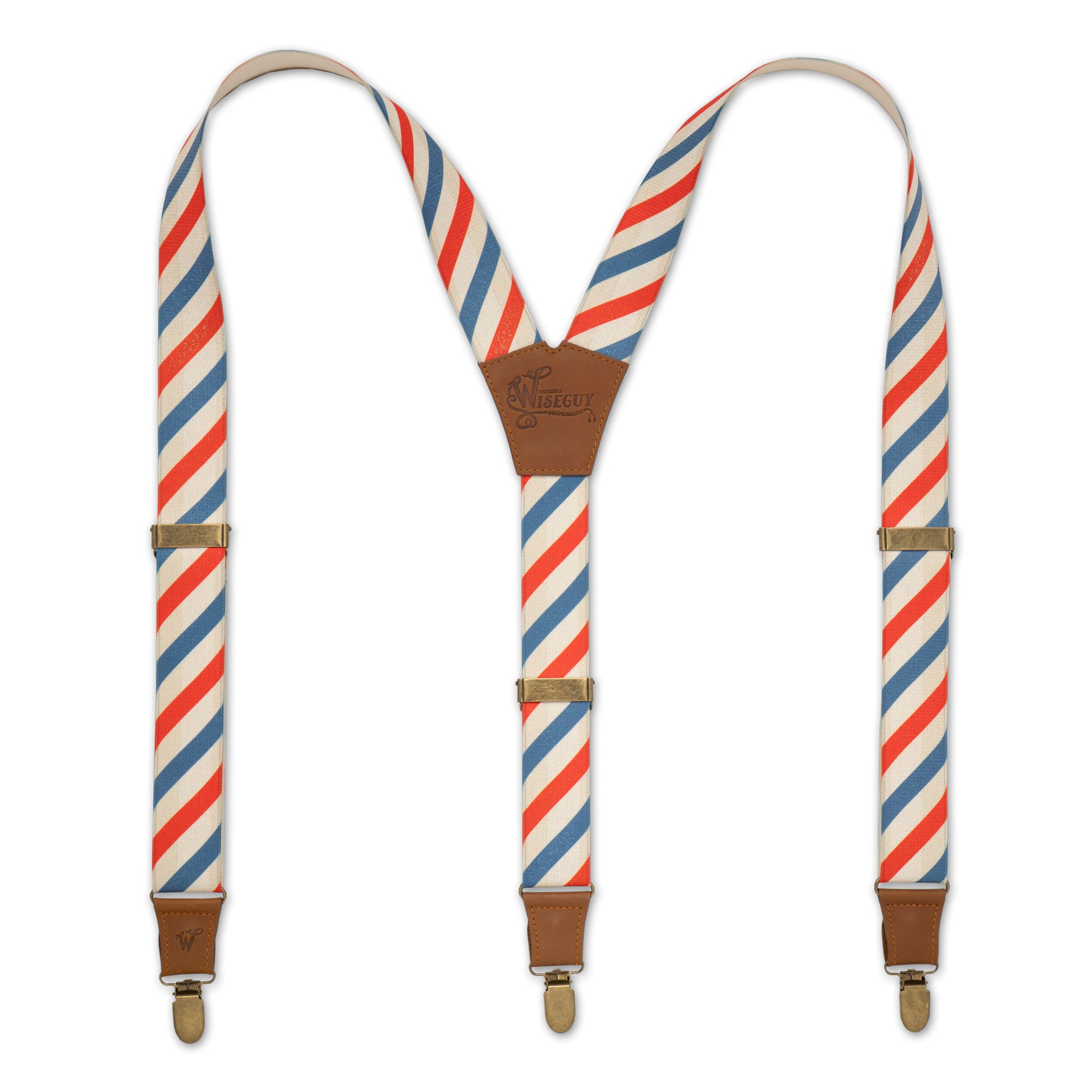 Dapper Barber Pole Wide Suspenders No. E5319