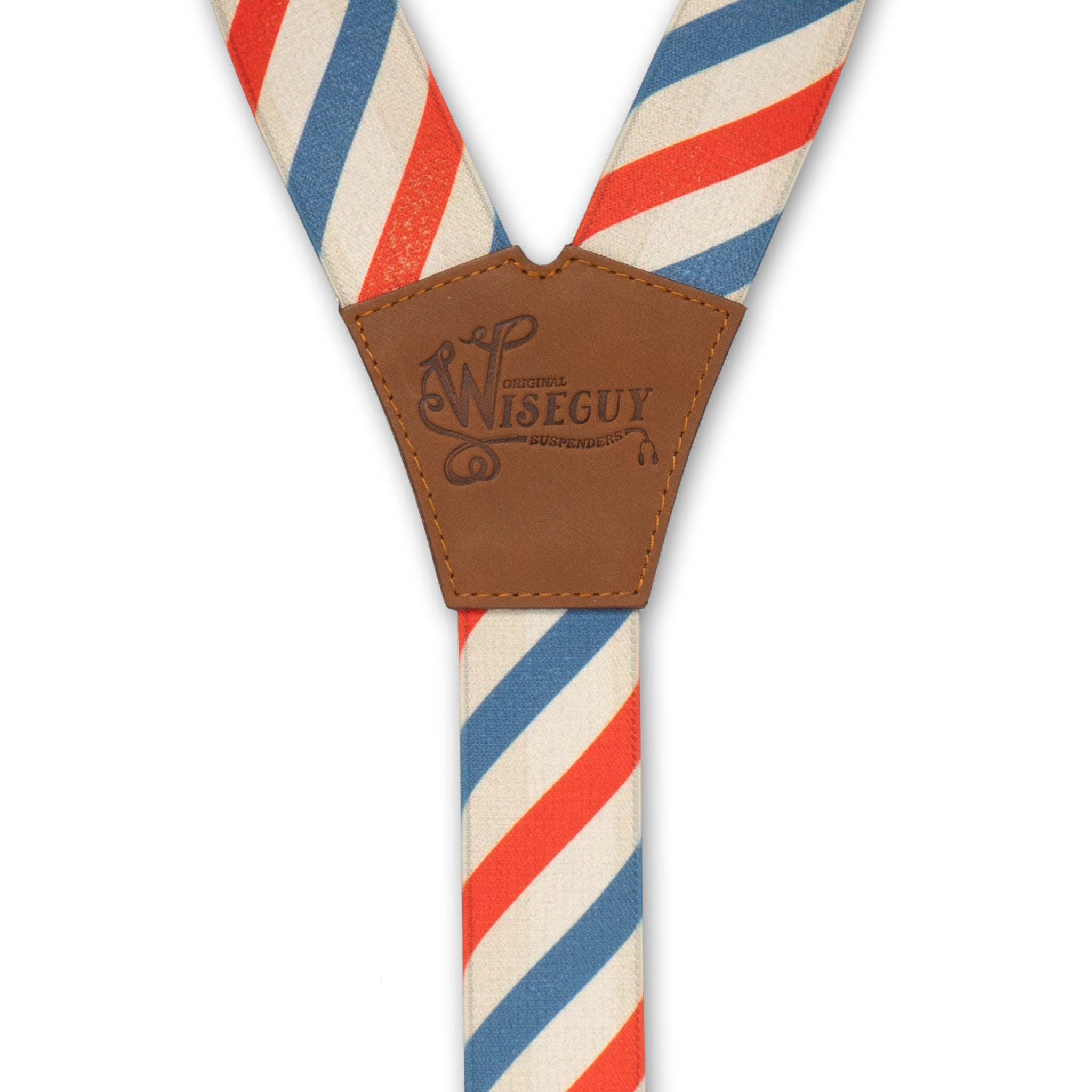 Dapper Barber Pole Wide Suspenders No. E5319