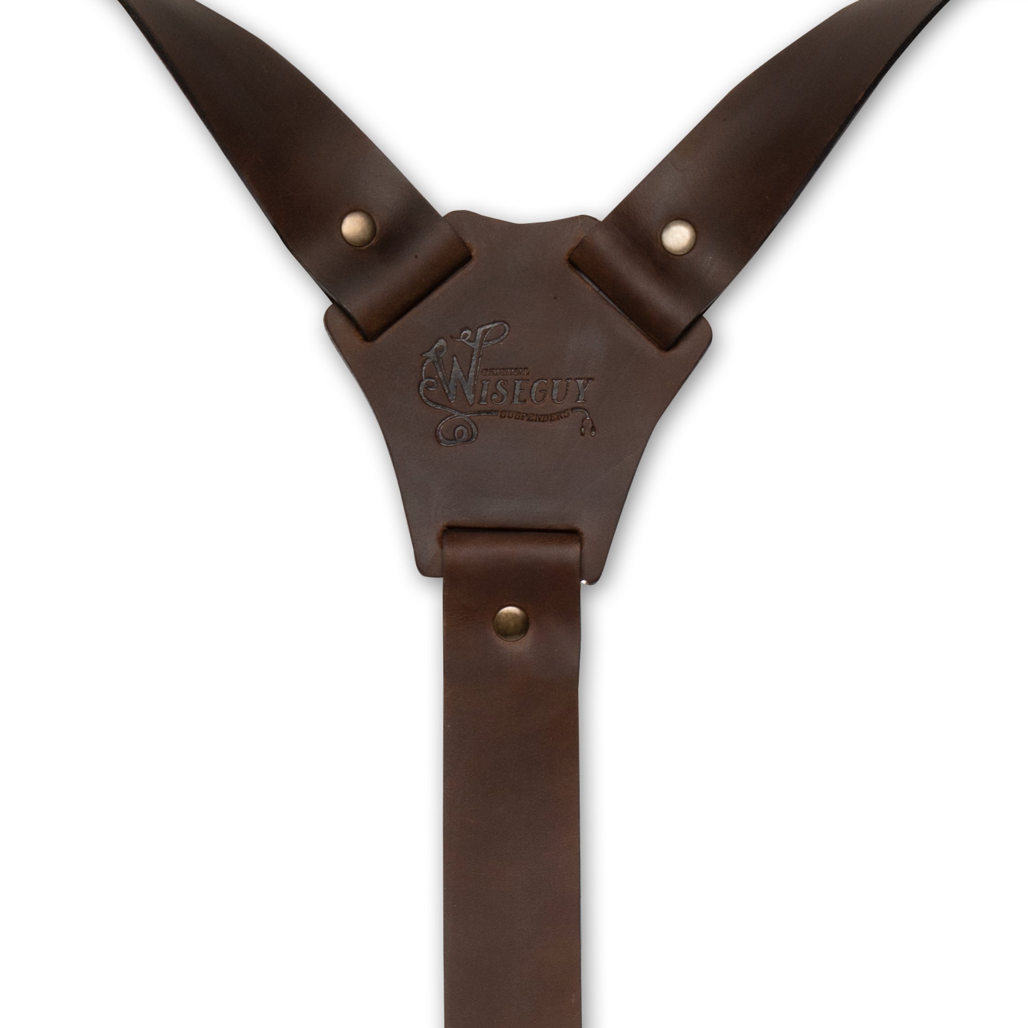 Crazy Horse Brown Wide Suspenders No. L2011