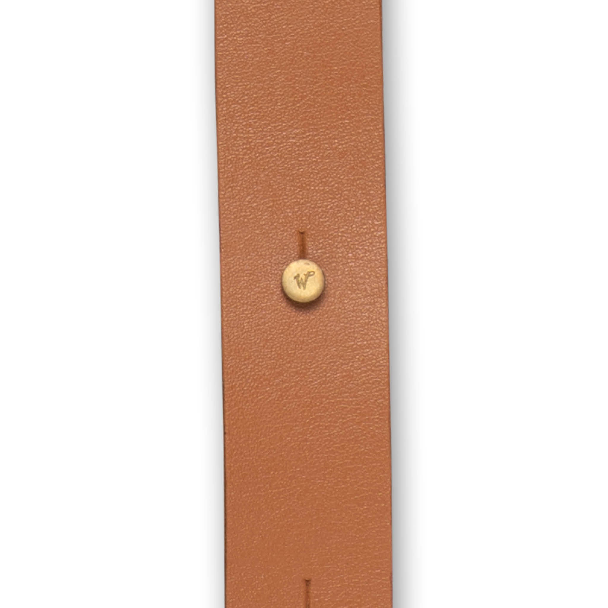 Crazy Horse Vegan Camel Slim Suspenders No. L2311