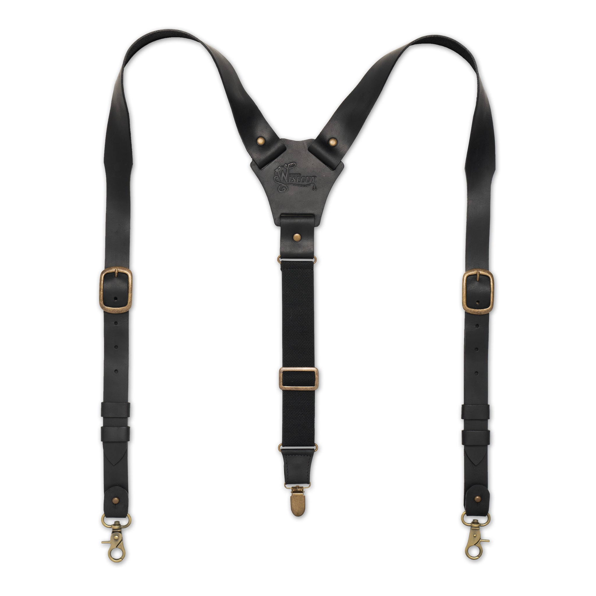 The Hershel Flex Black Wide Suspenders No. L7011