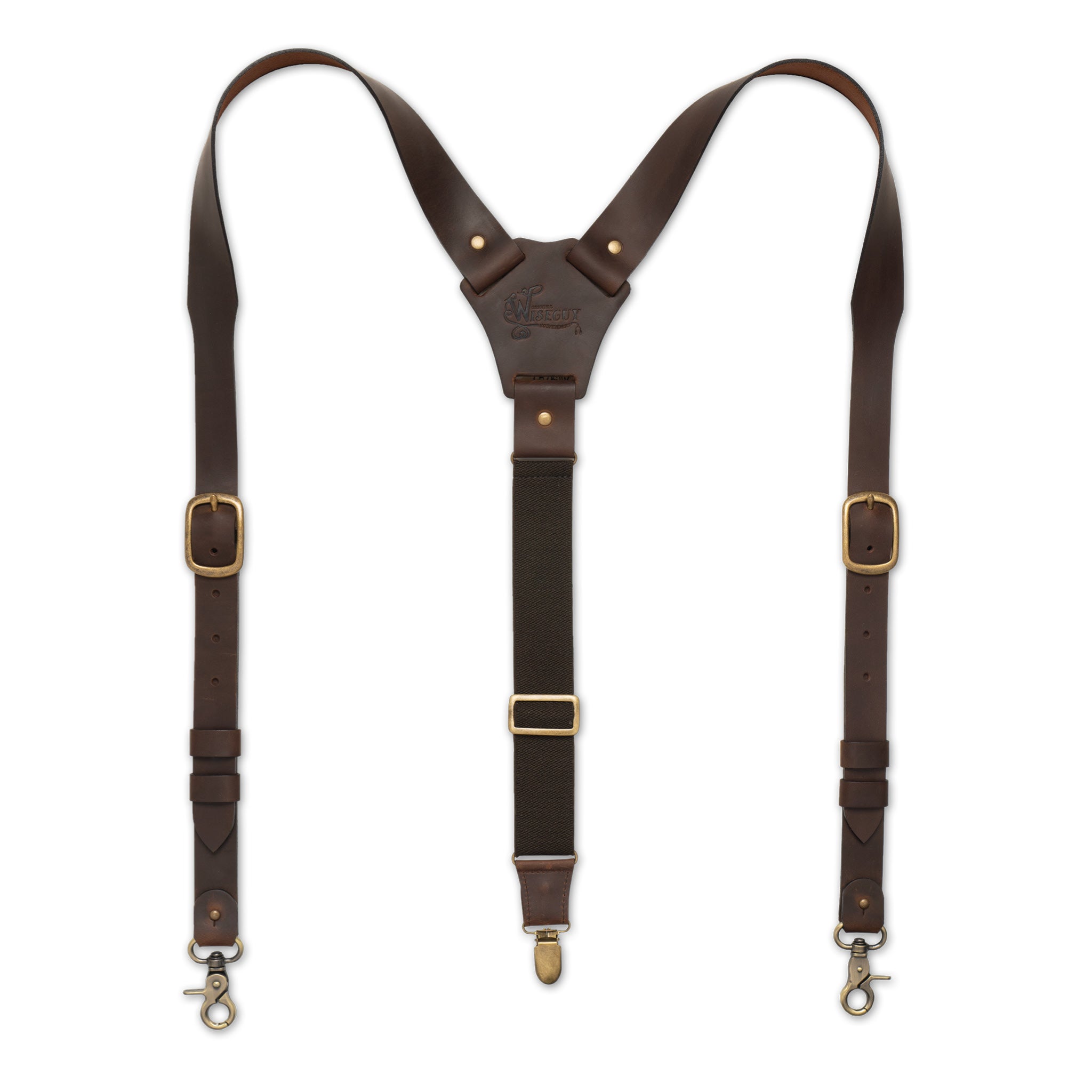 The Hershel Flex Brown Wide Suspenders No. L7013