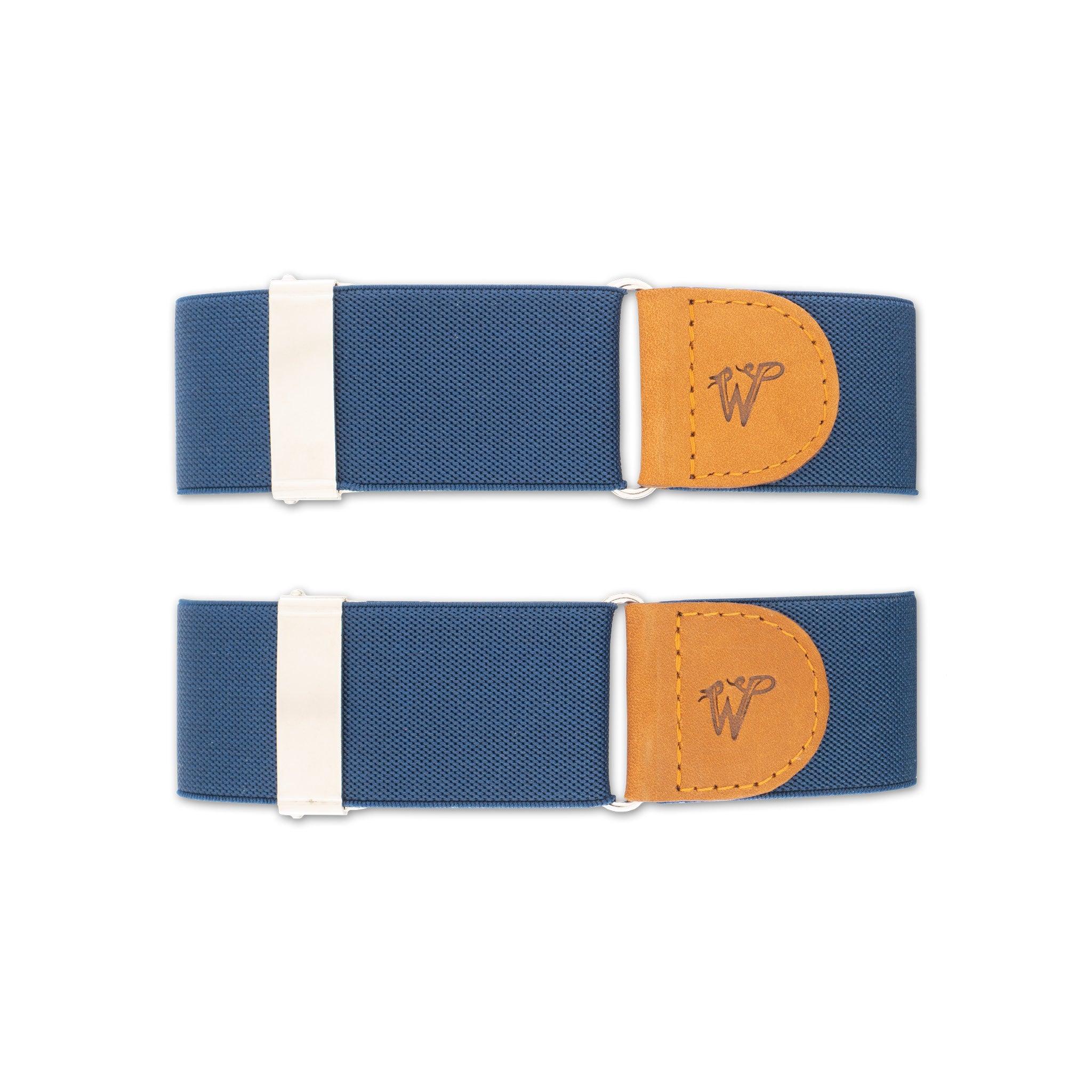 Sleeve Garters Navy Blue No. S5030
