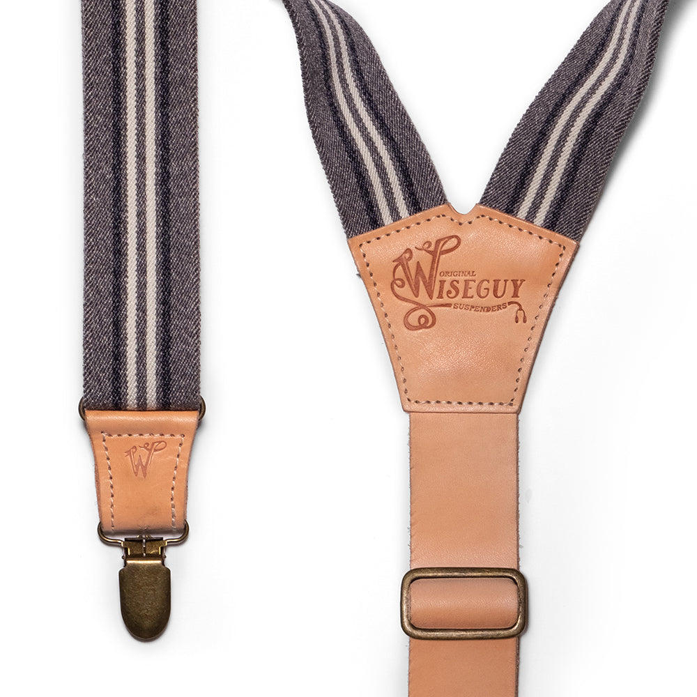 Charger Roh Gestreift Breit Suspenders Nr. F3020