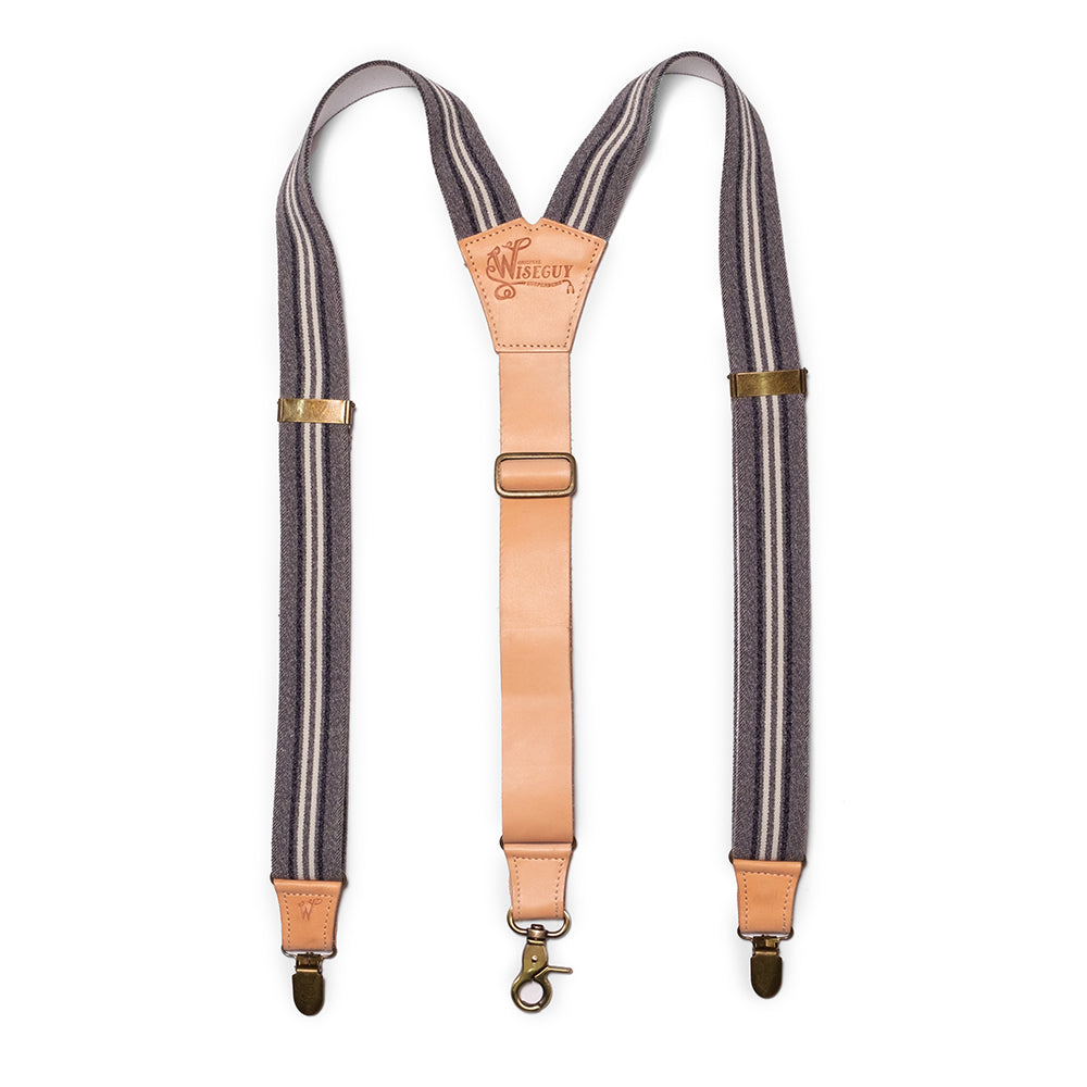 Charger Roh Gestreift Breit Suspenders Nr. F3020