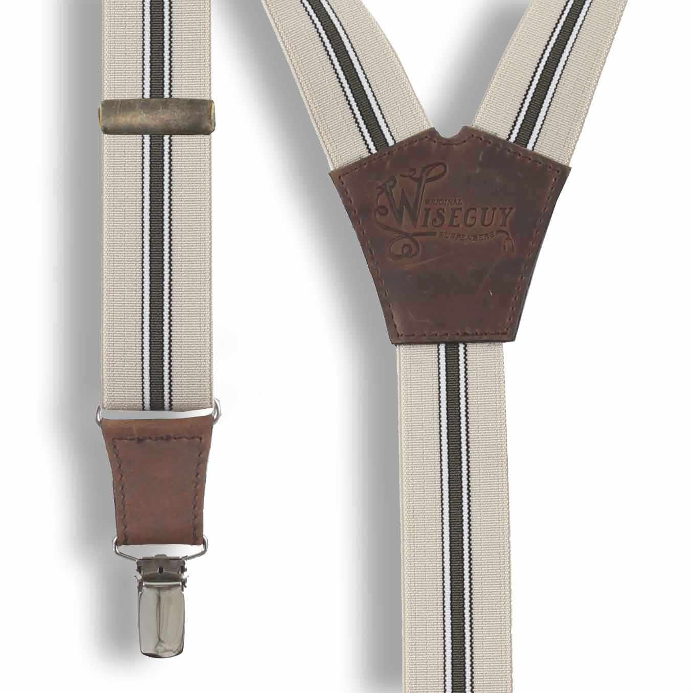 The Lawyer Suspenders wide straps (1.36 inch/3.5 cm) - Wiseguy Suspenders