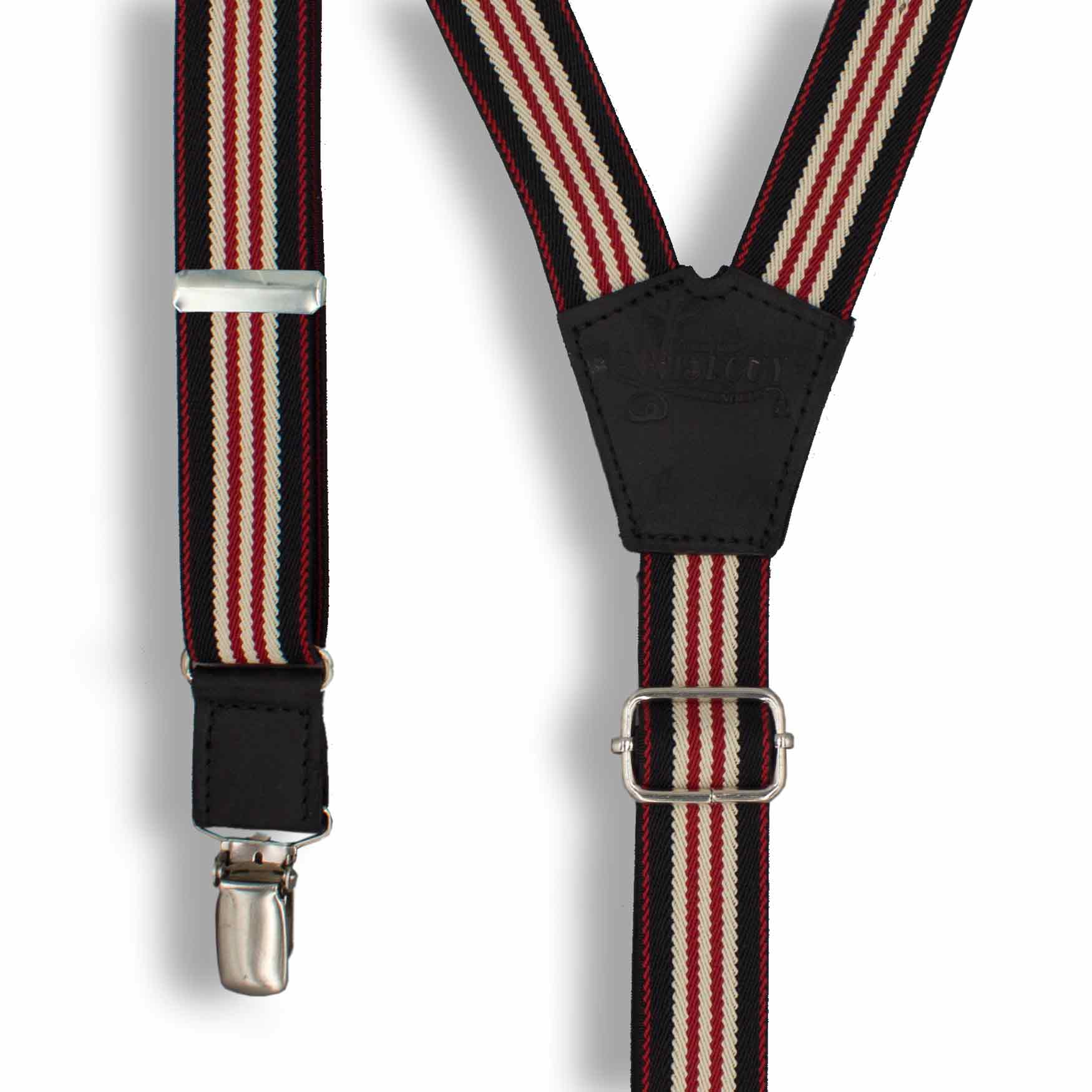 Le Mans Racing Suspenders slim straps (1 inch/2.54 cm) - Wiseguy Suspenders